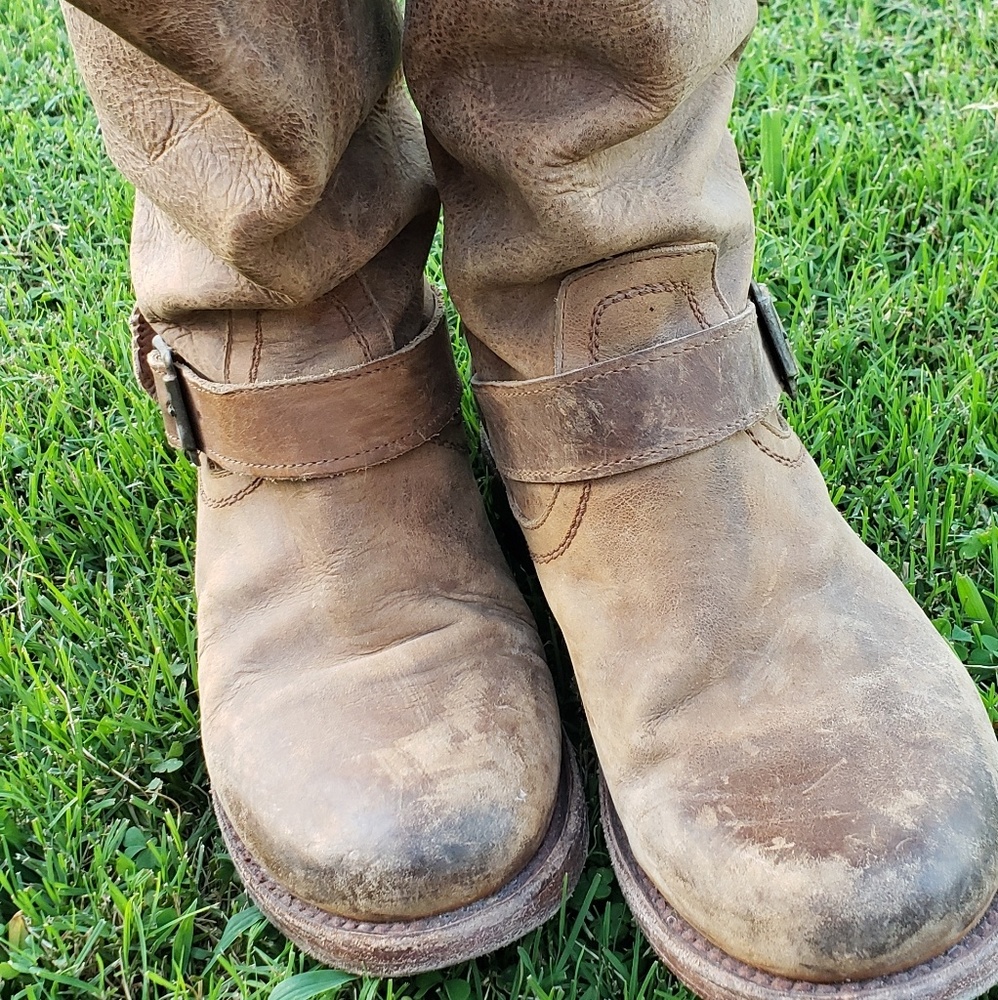 Steve Madden Crosby Leather Boots